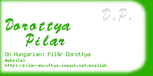 dorottya pilar business card